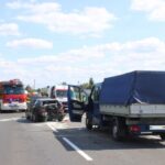 Młody kierowca Ducato zasnął. Doprowadził do karambolu