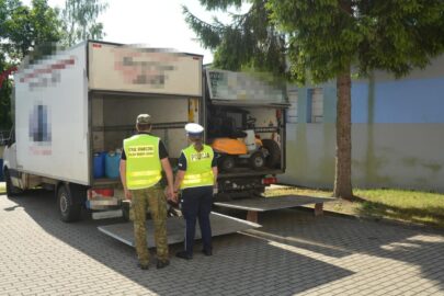 W Sprinterze trefny sprzęt a w Crafterze kradzione paliwo