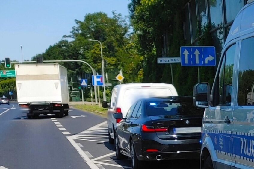 „Krokodyle” w BMW i kierowca vana z podrobionym dokumentem