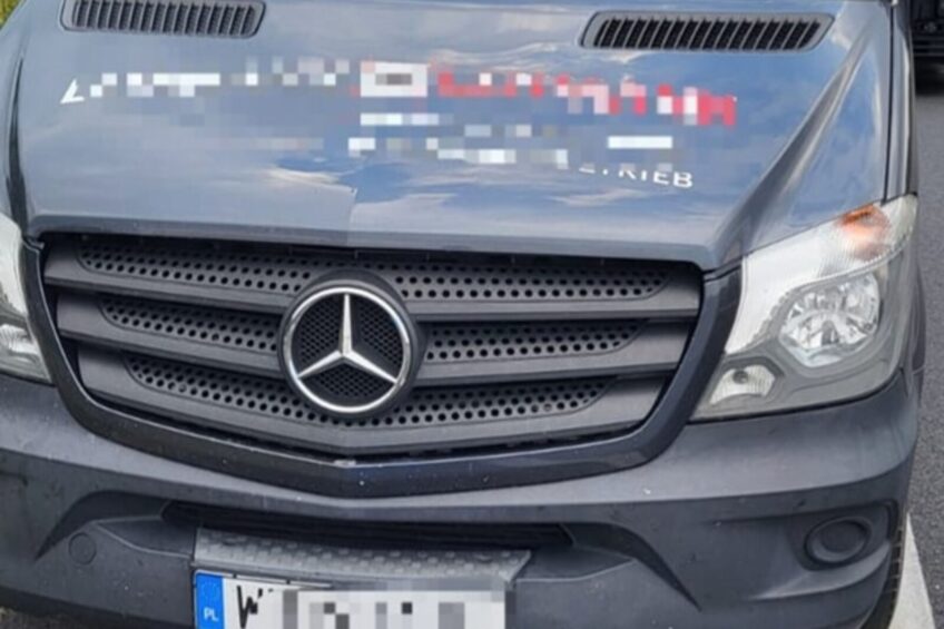 Sprinter kradziony i na lewych „taflach”. Kierowcy grozi do 10 lat