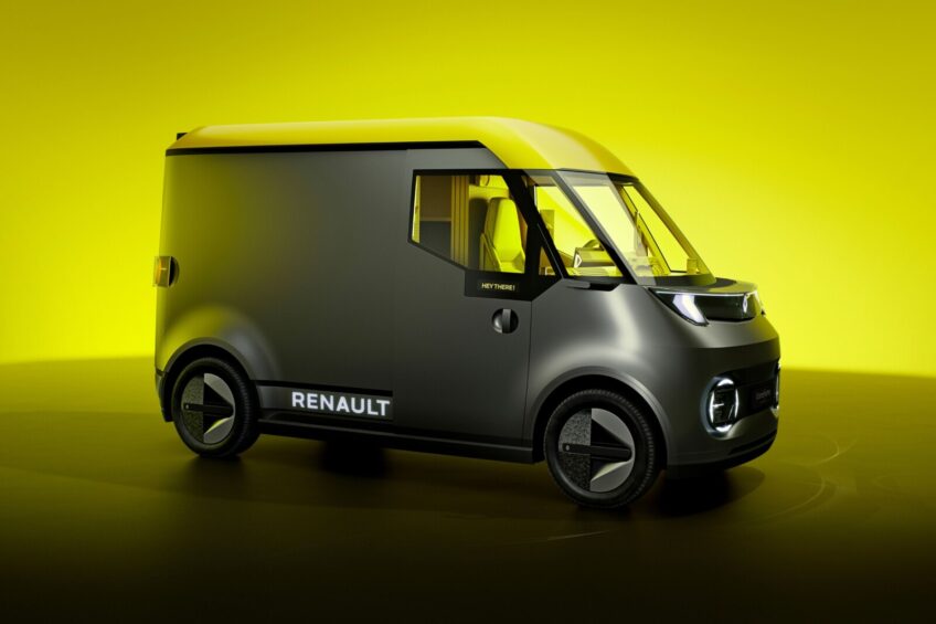 Renault Estafette Concept – kompaktowy elektryczny van
