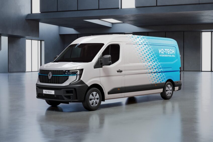 Renault Master H2-Tech. Do 700 km po 5 minutach tankowania