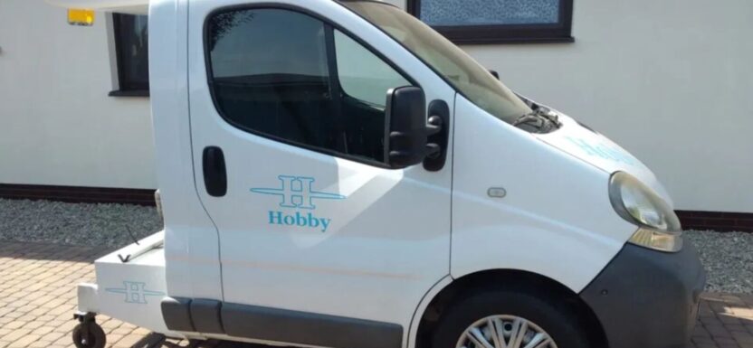 Renault Trafic jako tractor head. Zarejestrowany i do kupienia