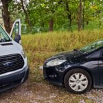 Transit wypełniony po sufit. W kartonach nie było pizzy