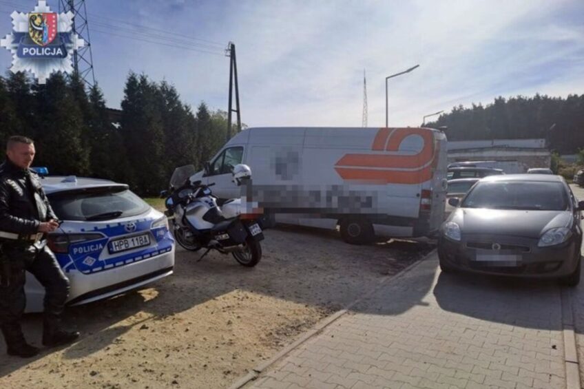 Sprinter kradziony a kierowca z sądowym zakazem