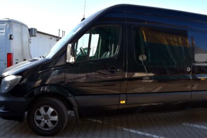 Sprinter z trefnymi podzespołami zatrzymany na polskiej granicy