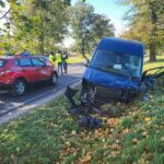 Tragedia na DW 534. Dostawczy MAN TGE uderzył w Opla Astrę