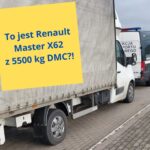 Master X62 z 5500 kg DMC. Stąd tacho i zatrzymane prawo jazdy