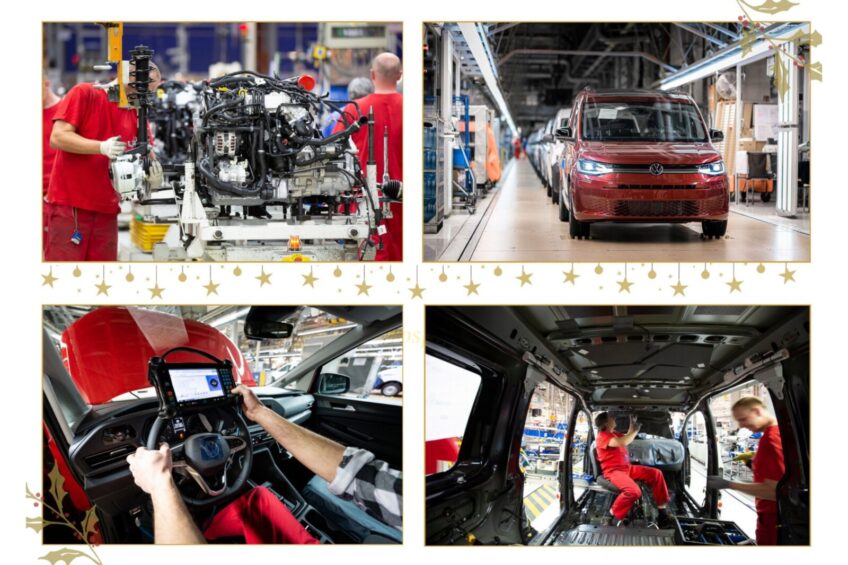 Mikołajkowe zwiedzanie zakładu VW Poznań dla dzieciaków