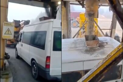 Przeszklony Transit do transportu betonu. Czego nie rozumiesz?