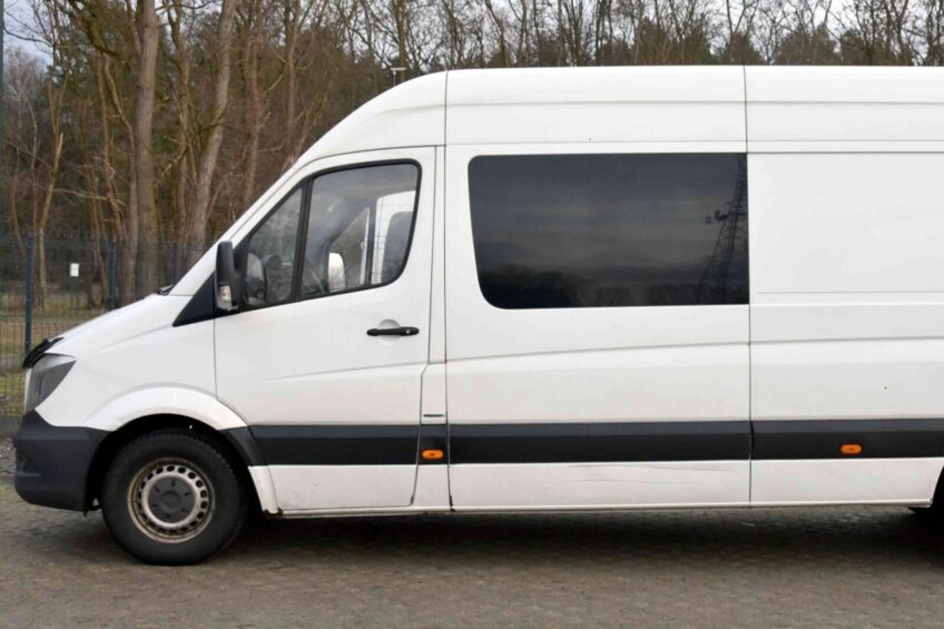 2 skradzione Sprintery w 1 godzinę. Na 1 przejściu granicznym