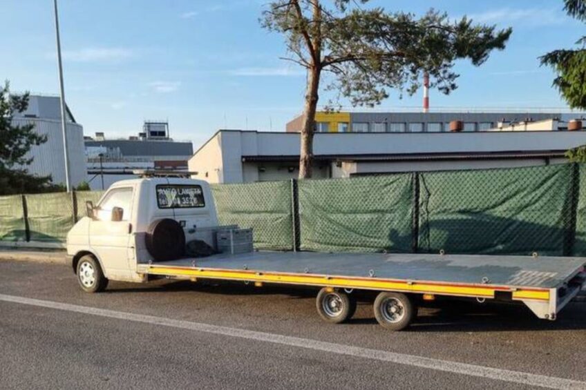 VW T4 z zabudową Baldinger Fahrzeugbau – 1800 kg ładowności