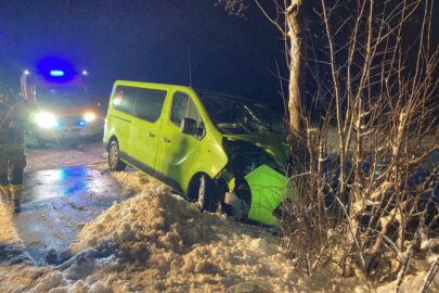 Wypadek minibusa z Polski w Niemczech – 3 osoby ranne