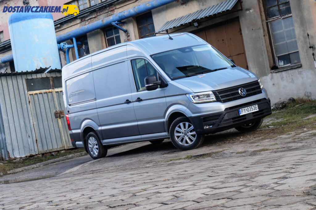 VW Crafter II - test ładowność spalanie facelifting