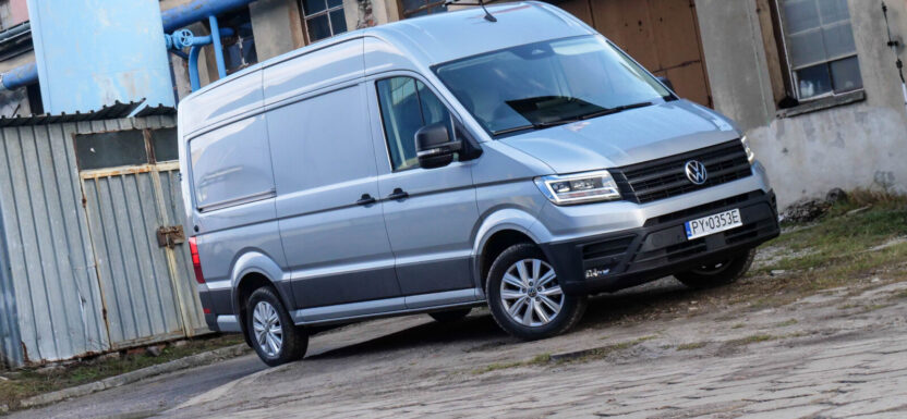 VW Crafter II - test ładowność spalanie facelifting