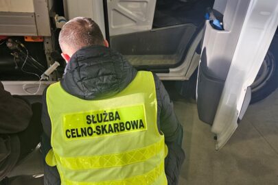 Zbiorniki na gaz w busie z dieslem. Ale nie było to LPG