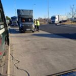 51 przeciążonych busów - akcja ważenia w Łódzkiem