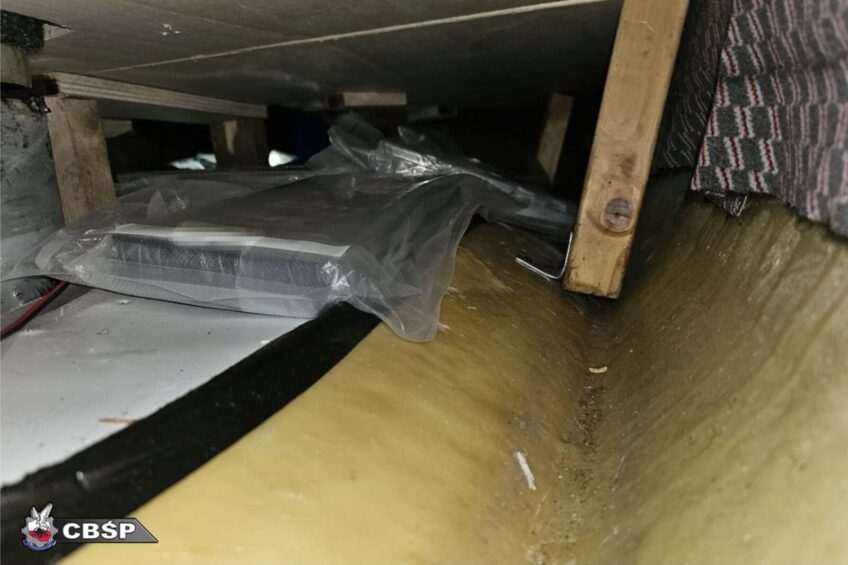 Kilogramy kokainy pod „kurnikiem” busa. Kierowca zatrzymany