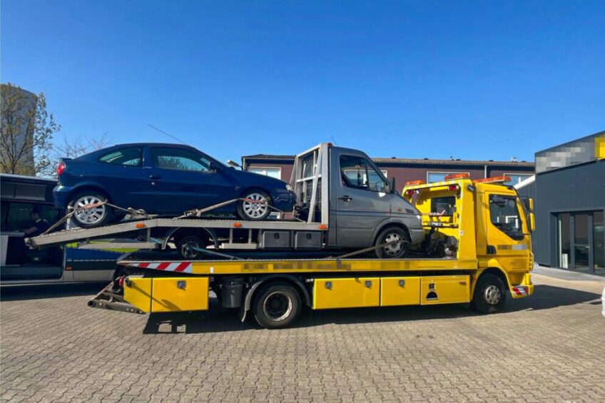 Gafa kolegi z DAF-a. A zaczęło się od kapcia w Sprinterze