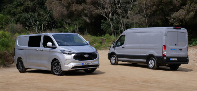 Zelektryfikowane modele LCV Forda - pierwsze jazdy testowe