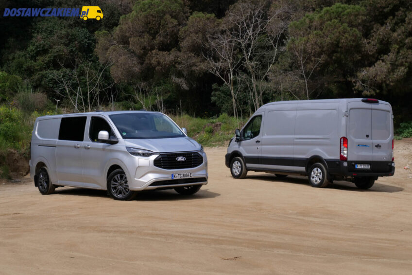 Zelektryfikowane modele LCV Forda – pierwsze jazdy testowe
