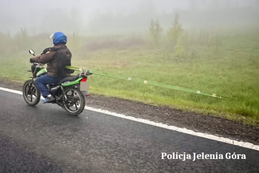 Deski wystawały prawie 3 poza obrys… Rometa