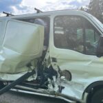 Motocykl niemal przebił się do ładowni Mastera - tragedia na DK46