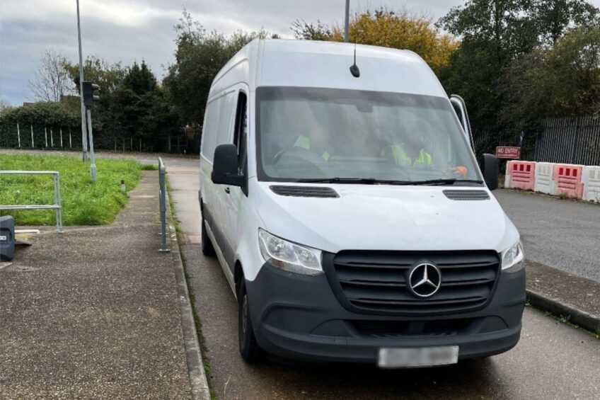 Przeładowany Sprinter i 4600 funtów kary plus koszty procesowe