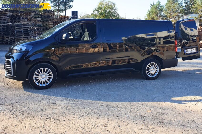 Van „podtachowy” – ładownia na 3 EP i DMC obniżone do 2500 kg