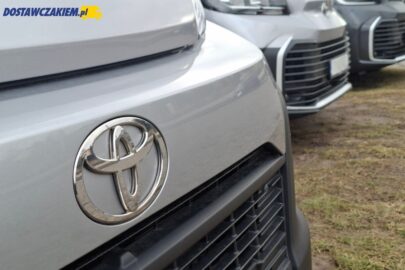 W kwietniu 2025 Toyota liderem w segmencie LCV