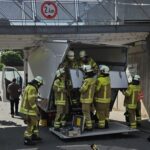 Master of disaster - strażacy użyli nożyc hydraulicznych