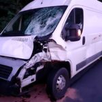 Ducato kontra dzikie zwierzę. Wyciek paliwa i zatrzymany dowód