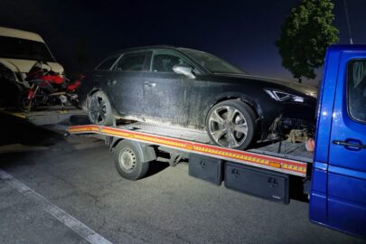 Kontrola polskiej autolawety. Przewożone pojazdy skonfiskowano