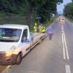 Autolaweta potrąciła mężczyznę na DK 47. Pieszy w szpitalu