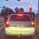 Klient sobie poradził - Avensis w kombi z bramkami na dachu