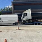 Sevelka ciągnąca Eurocargo na przyczepie. Coś tutaj jest nie tak