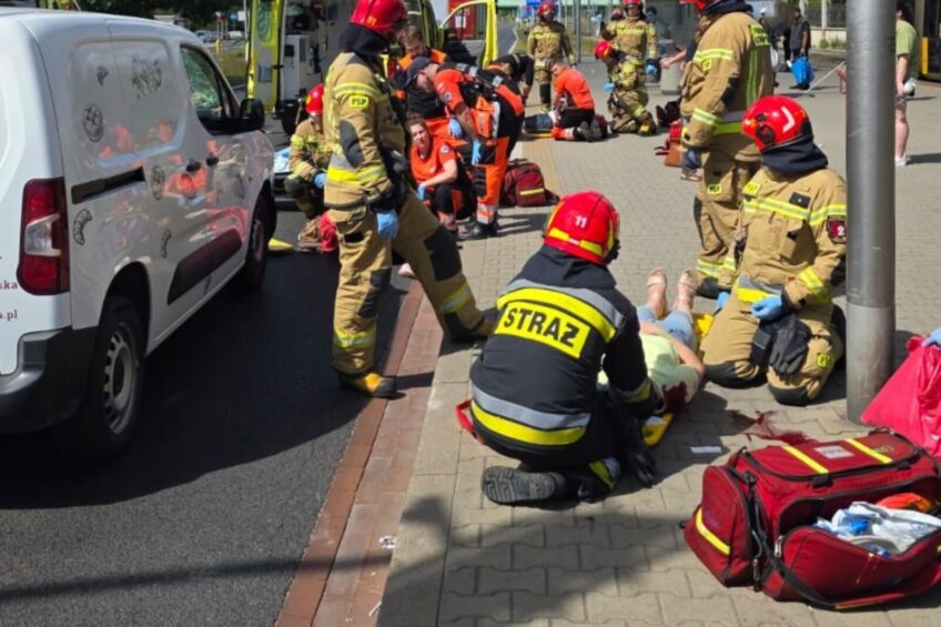 Wjechał vanem w grupę pieszych na pasach. Jedna z nich zmarła