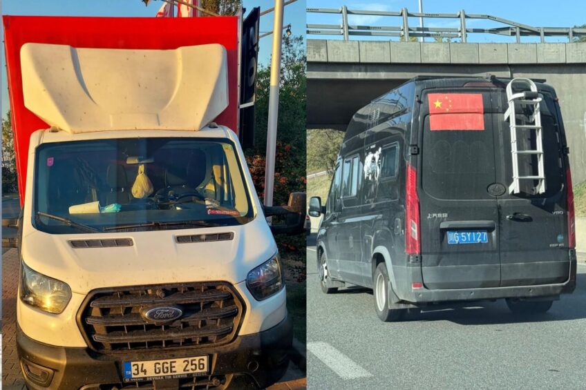 Ford Transit z Turcji spotkany na Okęciu. 2100 km bez leżanki