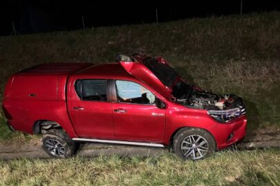 Klępa na autostradzie A4. Doszło do zderzenia z pick-upem