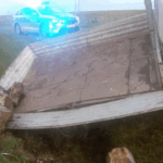 Wjechali do rowu T4 i uciekli. Potem wrócił tylko pasażer