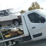 Autolaweta na pojedynczym kole z "piętrem"