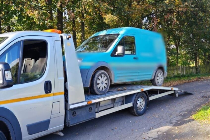 Kierowca furgonetki miał ponad 2 promile. Może stracić samochód