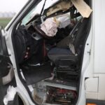 Na DK 62 Master najechał na przyczepę. Kierowca trafił do szpitala