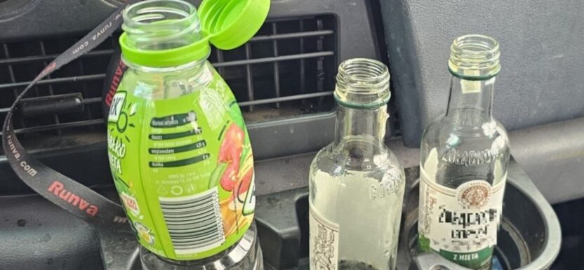 Pijany laweciarz na S6. Obywatelskie ujęcie na MOP Jarkowo