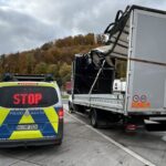 Powypadkowe Daily wracało tak do Polski. Kierowca był szczery