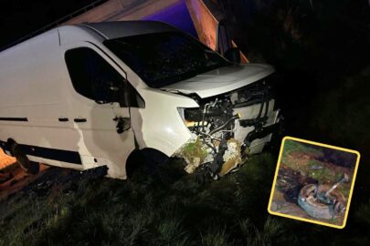 Renault Master wypadło z A4 – kierowca XDD ranny