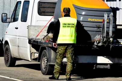 Sprinter z trefnym miksokretem zatrzymany w Hrebennem