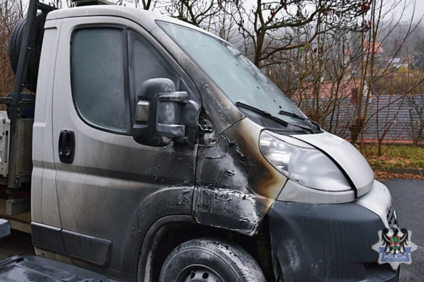 Nie dogadali się z kasą. Z zemsty podpalił Ducato byłego szefa