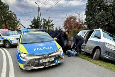 Transgraniczny pościg za VW T6. Obcokrajowcy zostali zatrzymani