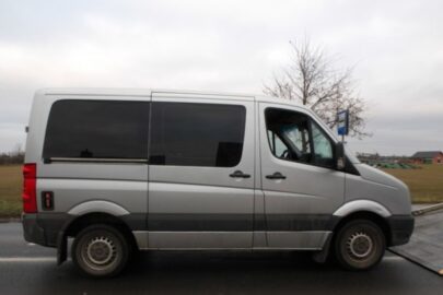 Crafter jechał wężykiem – 3 promile i znieważenie policjantów